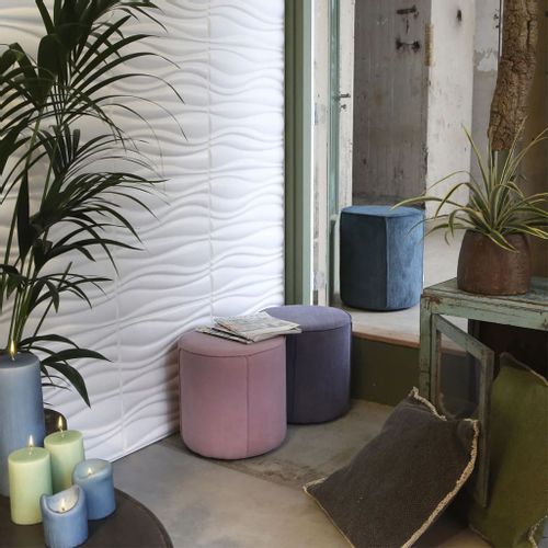 Wallart 24 Panele Ścienne 3D Ga-Wa04, Waves na Arena.pl