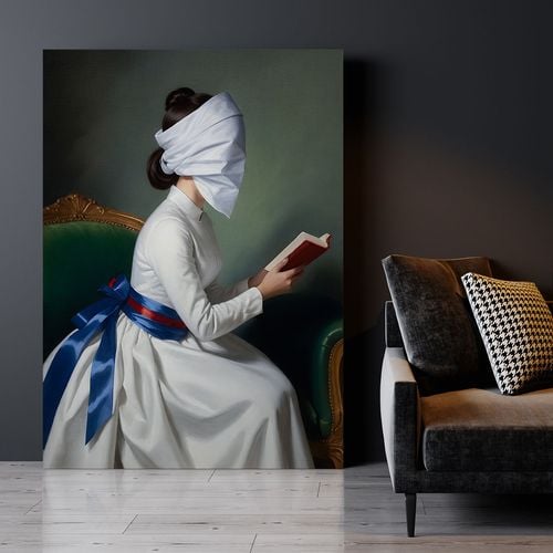 Obraz na płótnie portrety malarskie 70x100 cm na Arena.pl