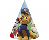 czapeczki papierowe "Paw Patrol - Ready For Action" 6szt. sym. 89442