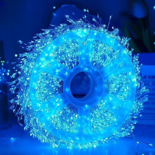 Girlanda LED 30m 1000 diod niebieskie lampki choinkowe IP44 8 funkcji na Arena.pl