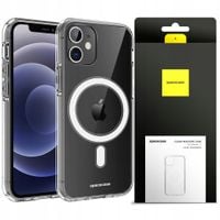 ETUI MAGNETYCZNE DO IPHONE 11 CLEAR CASE OBUDOWA DO MAGSAFE + SZKŁO