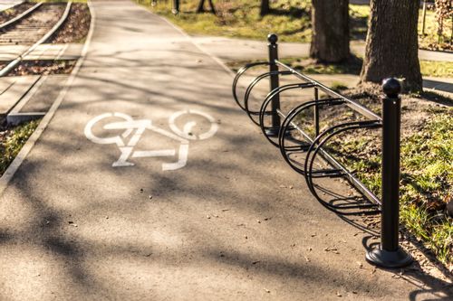 STOJAK ROWEROWY 5-STANOWISK ŁÓDZKI na Arena.pl