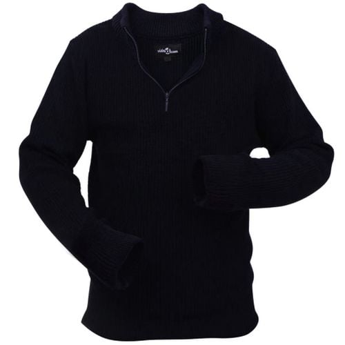 Sweter męski do pracy, granatowy, rozmiar M na Arena.pl