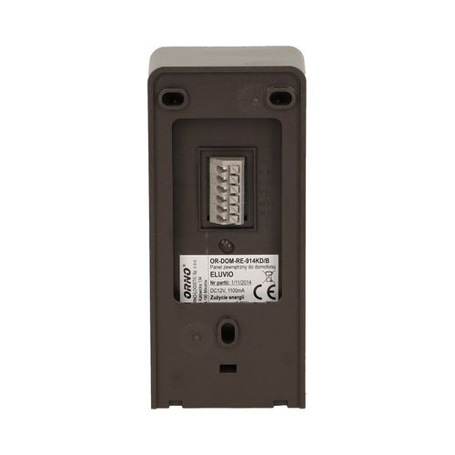 Domofon bezsłuchawkowy biały brama furtka na Arena.pl