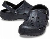 Damskie Lekkie Klapki Chodaki Crocs Baya Glitter 205925 Clog 39-40