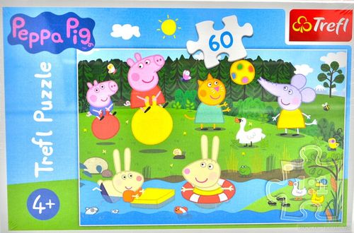 Puzzle 60 Wakacyjna Zabawa Peppa Pig 17326 na Arena.pl