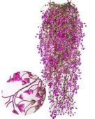 Wiszące kwiaty dekoracyjne sztuczne wierzba 2szt bukiet pnące wystrój