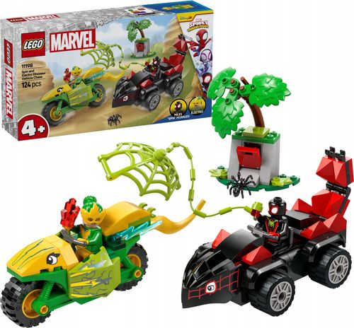 11198 - LEGO Super Heroes - Pościg Spina za Electro w dinopojeździe na Arena.pl
