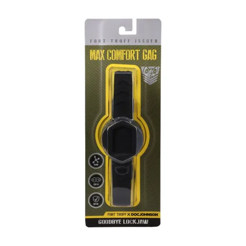 doc johnson max comfort gag black silikonowy system ustny na Arena.pl