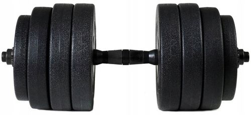 REGULOWANE HANTLE 40 KG ZESTAW HANTLI 2X20 KG Z FUNKCJĄ SZTANGI na Arena.pl