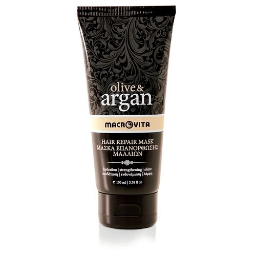 MACROVITA Olive & Argan naprawcza maska do włosów z olejkiem arganowym 100ml na Arena.pl