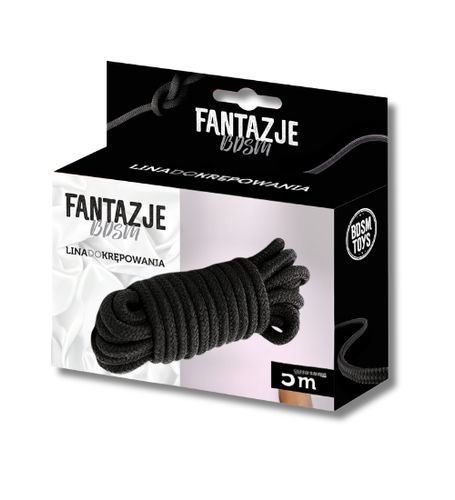 Lina do krępowania, czarna na Arena.pl