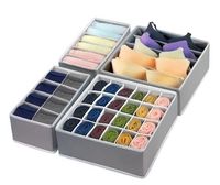 ORGANIZER DO SZUFLADY NA BIELIZNĘ SKARPETKI 4 SZTUKI