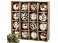 Bombki choinkowe na choinkę stroik nietłukące bombka zestaw 16szt