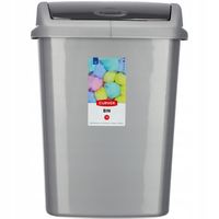 Curver Kosz Na Śmieci Uchylny 10 L Grafitowy