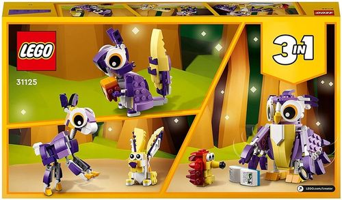 LEGO 31125 ZWIERZĘTA 3w1 SOWA WIEWIÓRKA KRÓLIK JEŻ na Arena.pl