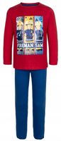 Piżama dla chłopca długi rękaw bawełna 98/104 komplet Strażak Sam