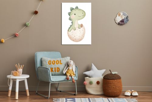 Obraz 50x70cm Wzory dla Dzieci, Chłopca Do Pokoju - Jajko na Arena.pl