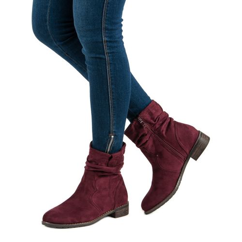 Bordowe Botki r.38 na Arena.pl