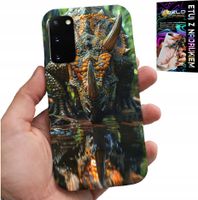 ETUI DO SAMSUNG GALAXY S20 - DINO DINOZAUR TRICERATOPSEM FUTERAŁ