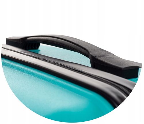 WALIZKA MAŁA NIEZNISZCZALNA KABINOWA RGL 4 PODWÓJNE KÓŁKA POLIPROPYLEN na Arena.pl