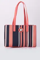 shopper damski z kosmetyczką 2 w 1