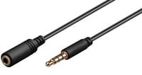 MicroConnect Headphone & Audio Cable, 0.5m