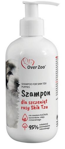Specjalistyczny szampon dla psów o czarnej i ciemnej sierści Over Zoo 250ml na Arena.pl
