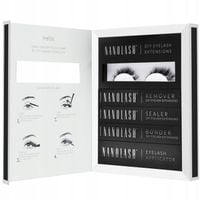 Rzęsy bondingowe zestaw HARMONY Nanolash - rzęsy do samodzielnej aplikacji