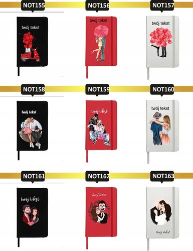 Noatnik A5 prezent na dzień babci kolory nadruk na Arena.pl