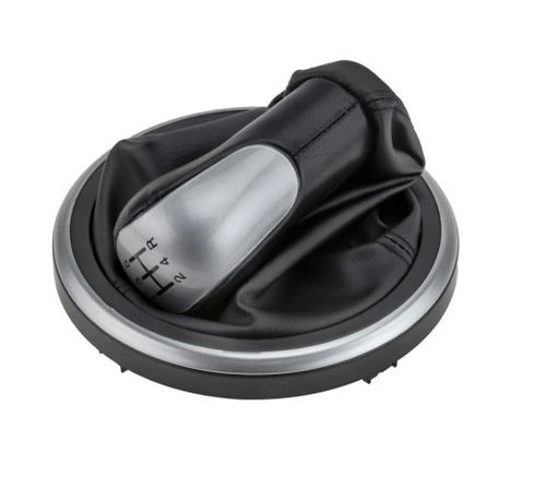 Ford Fiesta 02- Gałka zmiany biegów 5 biegów srebrna na Arena.pl