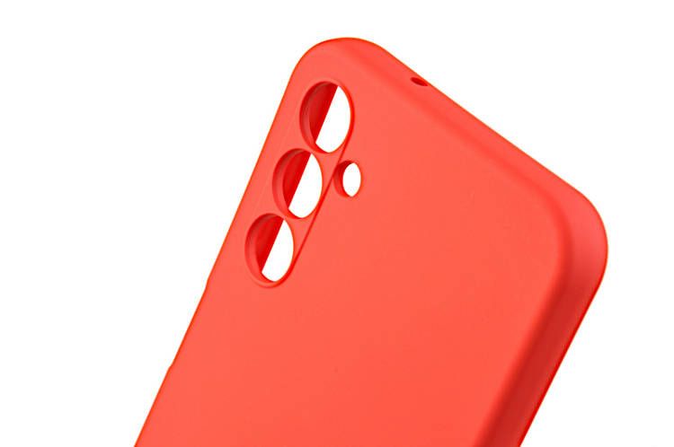 Etui silikonowe Tint do Samsung Galaxy A14 / 14 5G czerwony zdjęcie 4