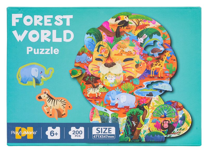 Zestaw Puzzli 200El. Safari zdjęcie 2