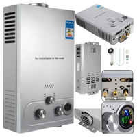 Gazowy podgrzewacz wody 8L/min 16kW LPG Przepływowy Do Jacuzzi Domu Kampera