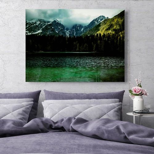 Obraz na płótnie - Canvas, Góry w chmurach 60x40 na Arena.pl