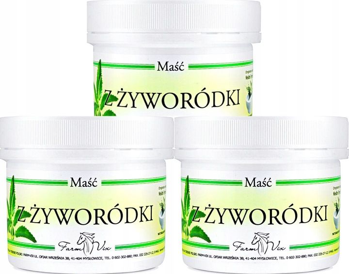 Maść z ŻYWORÓDKI 100 ml / Farm-Vix zdjęcie 9