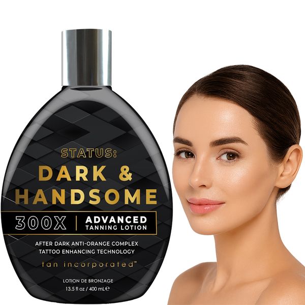 Tan Incorporated Status Dark & Handsome Bronzer Do Opalania 400ml zdjęcie 1