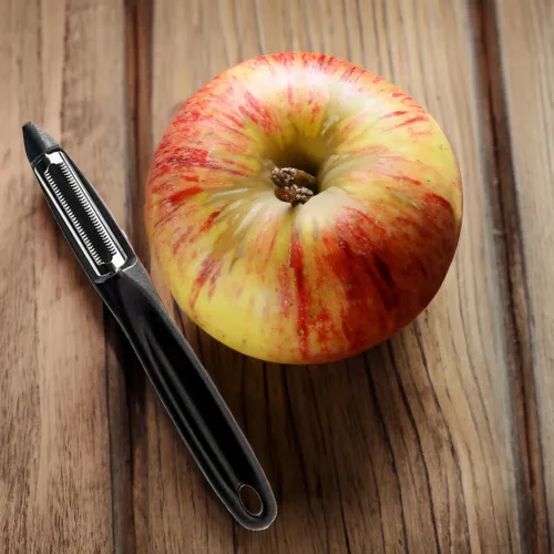 OBIERACZKA PIONOWA SKROBAK DO ZIEMNIAKÓW JABŁEK WARZYW OWOCÓW CZARNA na Arena.pl