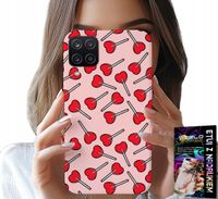 ETUI DO SAMSUNG GALAXY A22 5G - KOBIECE, MODNE WZORY LIZAKI W SERCA CASE