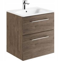 SZAFKA Z UMYWALKĄ 60 CM ORZECH WŁOSKI GEBERIT