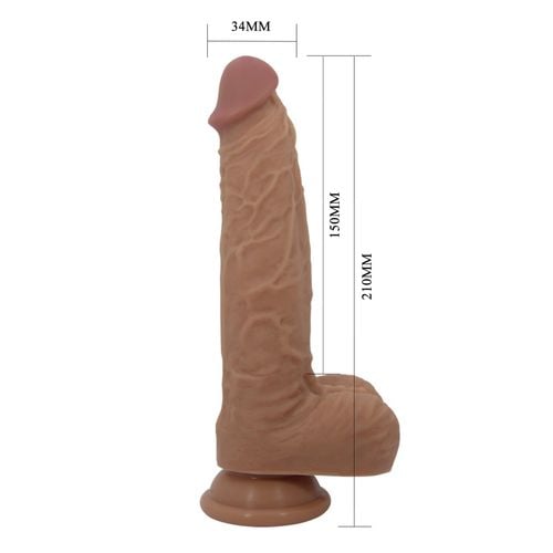 Pretty Love - Jonathan 8,3'' Light Brown, 3 Vibration Functions Thrusting na Arena.pl