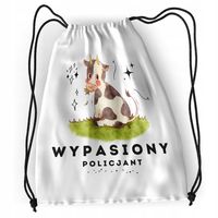 Plecak Sportowy Szkolny Dla Policjanta Worek Torba Z Nadrukiem Ze Zdjęciem