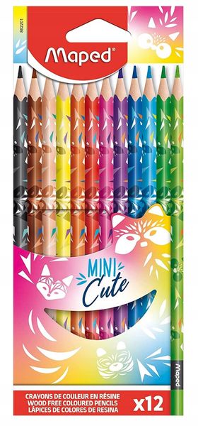 kredki mini cute 12szt 2017 zdjęcie 2