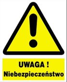 ZOO-1 - UWAGA ! Niebezpieczeństwo  - ZNAK TABLICA