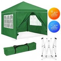 NAMIOT OGRODOWY MULTIGARDEN 300X300CM AUTOMATYCZNY STALOWY ZIELONY