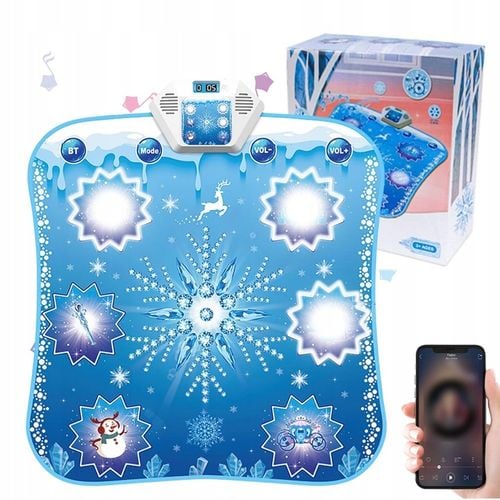 MATA DO TAŃCZENIA MUZYCZNA GRA ZRĘCZNOŚCIOWA KRAINA LODU MUZYKA BLUETOOTH na Arena.pl