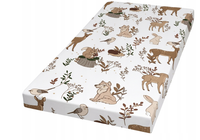 MATERAC PIANKOWY 60x120cm dziecięcy DO ŁÓŻECZKA pokrowiec BAWEŁNA 28