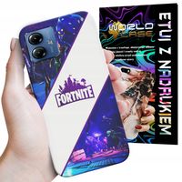 ETUI CASE DO MOTOROLA MOTO G14 - FORTNITE DZIECIĘCE WZORY Z GIER I BAJEK