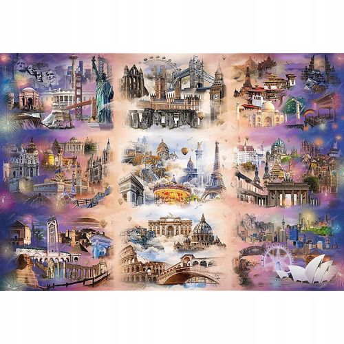 puzzle 13500 uft cities beyond the clouds 81030 na Arena.pl