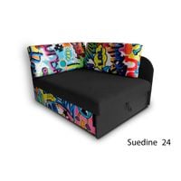 Kompaktowy tapczan Kubuś sofa do małego mieszkania rozkładana